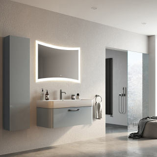 Зеркало с подсветкой Continent Silence ЗЛП489 с сенсорным выключателем 120см